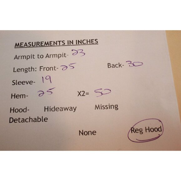 LL Bean Winter Warmer Jacket Faded Olive Size XL - Picture 10 of 10